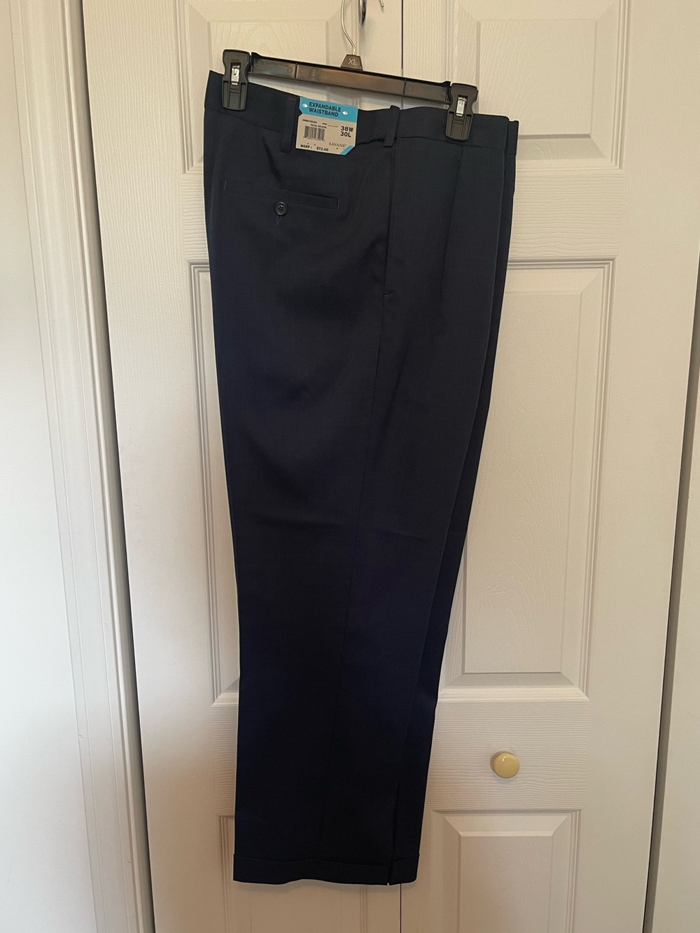 Savane Total Eclipse Navy Dress Pants - 38W x 30L - NWT